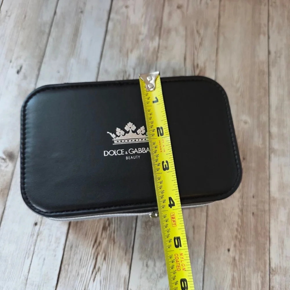 Dolce & Gabbana Black & Gray Jewelry Organizer NWOT
